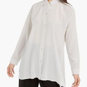 Eileen Fisher Silk striped top Size S